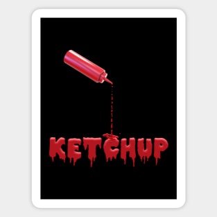 Red Tomato Ketchup Magnet